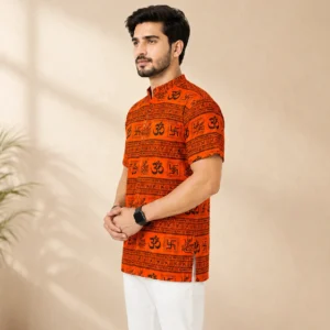Mahadev Kurta ORANGE