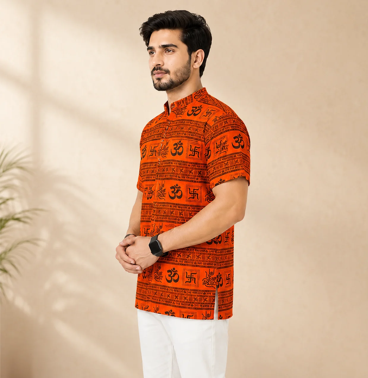 Mahadev Kurta ORANGE