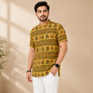 Mahadev Kurta Yellow
