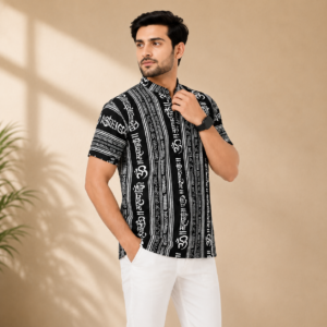 Mahadev Kurta Black