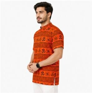 Mahadev Kurta ORANGE