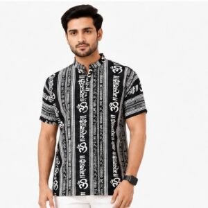 Mahadev Kurta Black