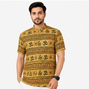 Mahadev Kurta Yellow